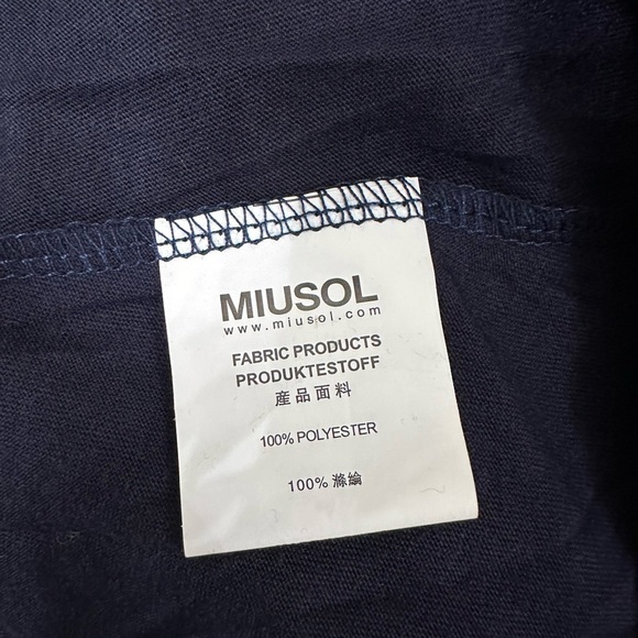 NWT Miusol Women's Casual Deep- V Neck Sleeveless Lace Maxi Dress sz L - Picture 6 of 13